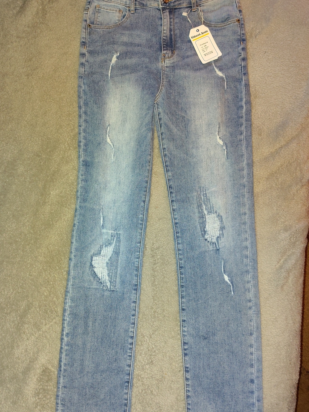 Kidschool Space Skinny Jeans, New With Tags, Girls Size 27W 29L